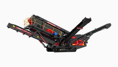 Wotetrack Crawler  Mobile Vibrating Screen